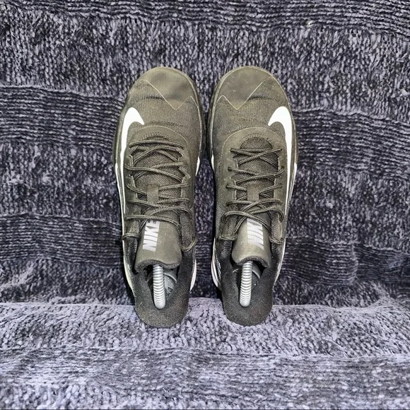 Nike Precision IV Black White Basketball Shoes Men's/Youth 5 or Women's 6.5 - Picture 6 of 8